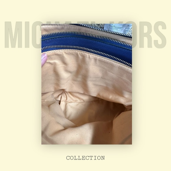 Michael Kors Blue Epi Handbag - Picture 9 of 16